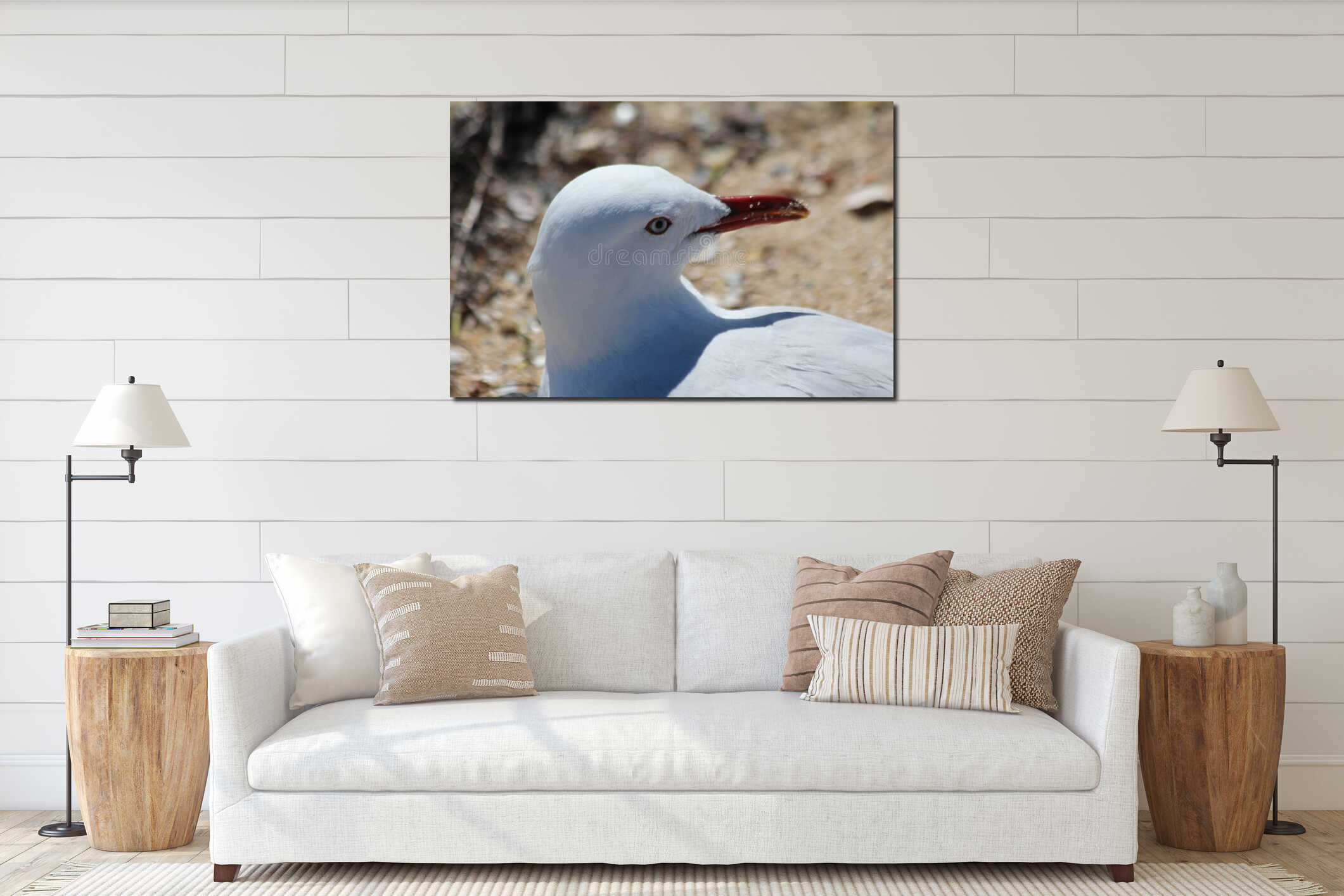 Seagull interior mockup